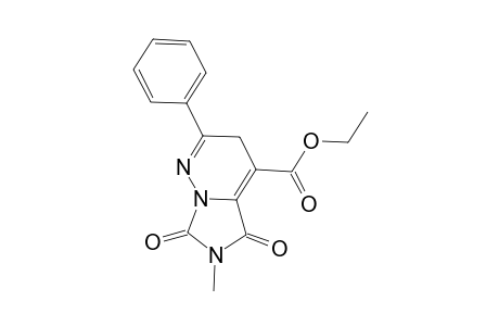 Ethyl 6-methyl-5,7-dioxo-2-phenyl-3,5,6,7-tetrahydroimidazo[1,5-b]pyridazine-4-carboxylate