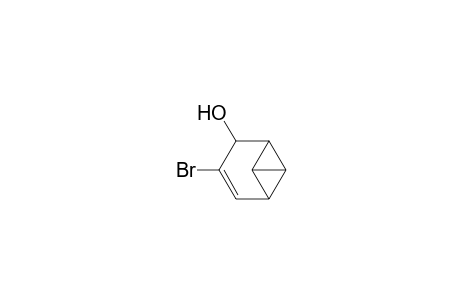 5-Hydroxy-4-bromo-tricyclo(4.1.0.0/2,7/)heptene-3