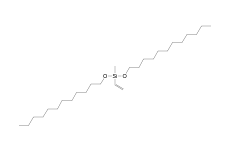 Silane, methylvinyl(dodecyloxy)dodecyloxy-