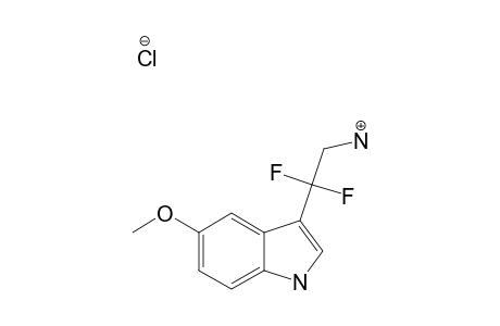 2,2-DIFLUORO-2-(5-METHOXY-1H-INDOL-3-YL)-ETHYLAMINE-HYDROCHLORIDE