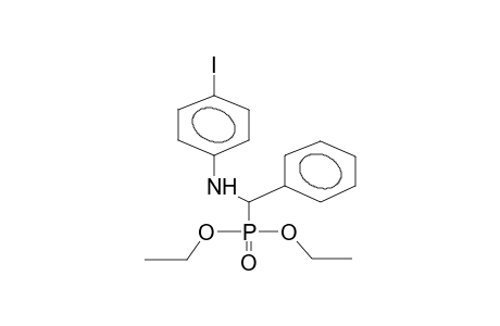 Diethyl alpha-(para-iodophenyl)aminobenzylphosphonate