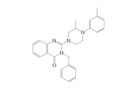 3-benzyl-2-[3-methyl-4-(3-methylphenyl)-1-piperazinyl]-4(3H)-quinazolinone