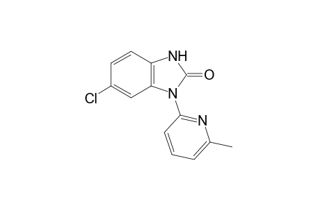 6-chloro-1-(6-methyl-2-pyridyl)-2-benzimidazolinone