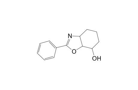 2-Phenyl-3a,4,5,6,7,7a-hexahydro-1,3-benzoxazol-7-ol