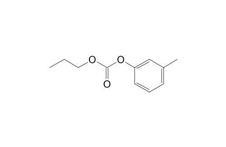 Carbonic acid, propyl 3-methylphenyl ester