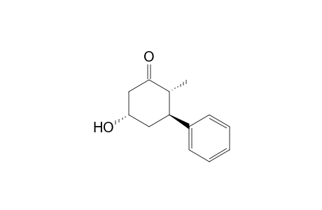 (3sr,5sr,6rs)-3-Hydroxy-6-methyl-5-fphenylcyclohexanone