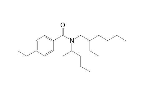 Benzamide, 4-ethyl-N-(2-pentyl)-N-(2-ethylhexyl)-