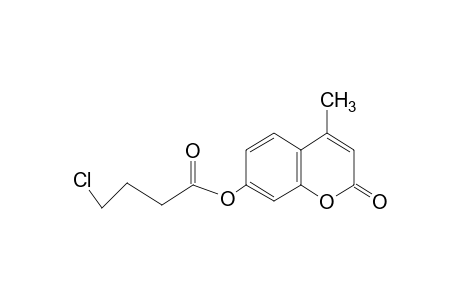 7-hydroxy-4-methylcoumarin, 4-chlorobutyrate