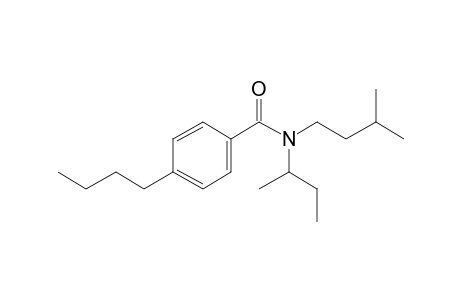 Benzamide, 4-butyl-N-(2-butyl)-N-(3-methylbutyl)-