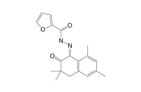 2-furoic acid, (3,4-dihydro-2-oxo-3,3,6,8-tetramethyl-1(2H)-naphthylidene)hydrazide