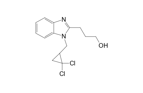 1H-1,3-Benzimidazole-2-propanol, 1-[(2,2-dichlorocyclopropyl)methyl]-