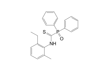 1-(diphenylphosphinyl)-6'-ethylthio-o-formotouidide