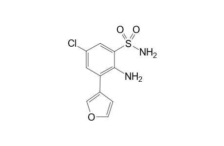 5-chloro-3-(3-furyl)-2-aminobenzensulfonamide