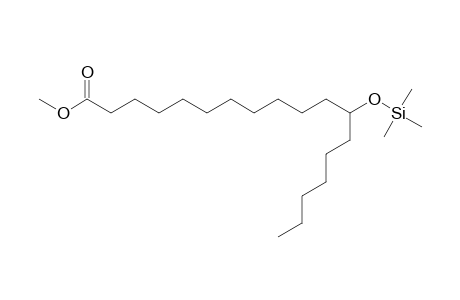 Octadecanoic acid, 12-[(trimethylsilyl)oxy]-, methyl ester