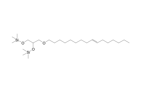 1-o-Hexadecenylglycerol, bis(trimethylsilyl) ether