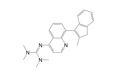 1,1,3,3-tetramethyl-2-[8-(2-methyl-3H-inden-1-yl)-4-quinolyl]guanidine