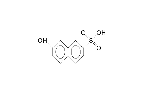 2-Naphthalenesulfonic acid, 7-hydroxy-