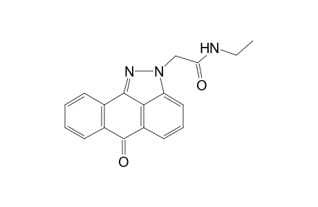 N-Ethyl-2-(6-oxo-6H-dibenzo[cd,g]indazol-2-yl)-acetamide