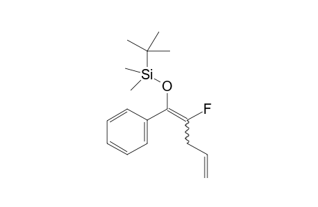 tert-butyl-(2-fluoro-1-phenyl-penta-1,4-dienoxy)-dimethyl-silane