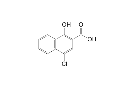 4-chloro-1-hydroxy-2-naphthoic acid