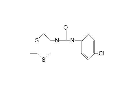 1-(p-chlorophenyl)-3-(2-methyl-m-dithian-5-yl)urea