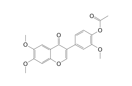 4'-O-ACETYL-3',6,7-TRIMETHOXY-ISOFLAVONE