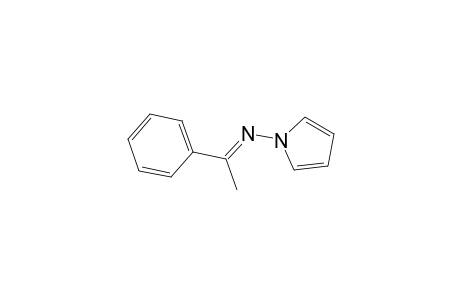 Pyrrole, 1-[(.alpha.-methylbenzylidene)amino]-