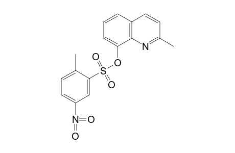 2-METHYL-8-QUINOLINOL, 5-NITRO-o-TOLUENESULFONATE (ESTER)