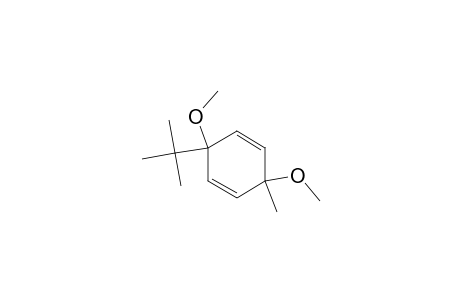 3-Tert-butyl-3,6-dimethoxy-6-methylcyclohexa-1,4-diene