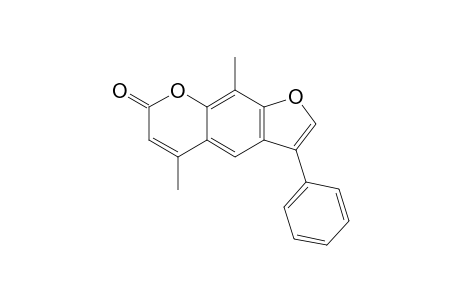 5,9-Dimethyl-3-phenyl-7-furo[3,2-g][1]benzopyranone