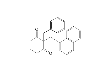2-benzyl-2-(1-naphthylmethyl)-1,3-cyclohexanedione