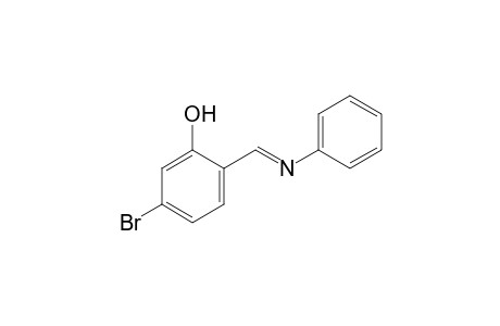 4-bromo-2-(N-phenylformimidoyl)phenol