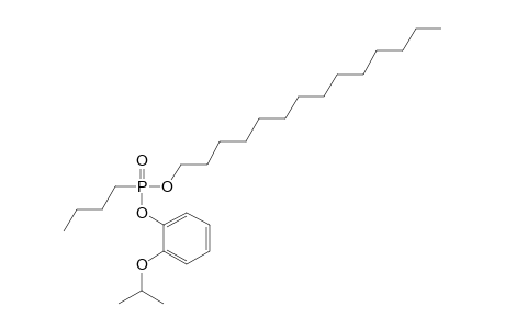 Butylphosphonic acid, 2-isopropoxyphenyl tetradecyl ester