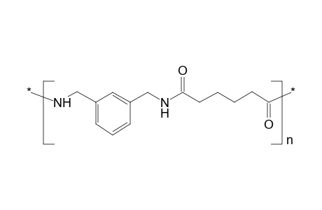 Poly(imino-1,3-xylyleneiminoadipoyl), poly(xylylene adipamide), with 30% glass fibers