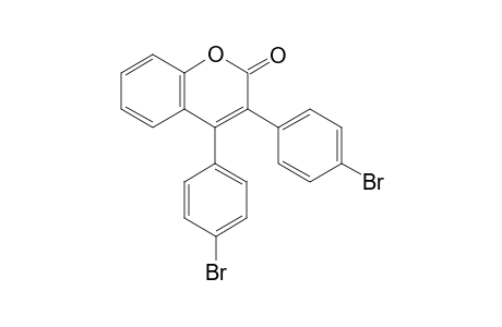 3,4-Bis(4-bromophenyl)-2H-chromen-2-one