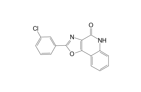 2-(3-Chlorophenyl)oxazolo[4,5-c]quinolin-4(5H)-one