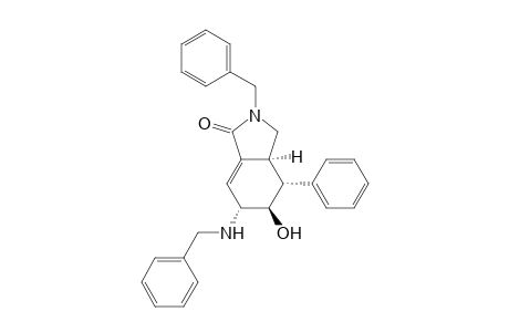 1H-Isoindol-1-one, 2,3,3a,4,5,6-hexahydro-5-hydroxy-4-phenyl-2-(phenylmethyl)-6-[(phenylmethyl)amino]-, (3a.alpha.,4.alpha.,5.beta.,6.alpha.)-