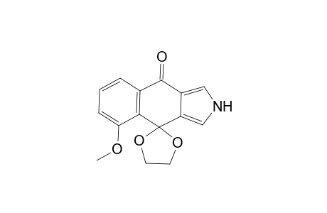 5-METHOXY-SPIRO-[4H-BENZO-[G]-ISOINDO-4,2'-[1,3]-DIOXOLANE-9(2H)-ONE