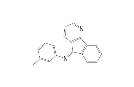 benzenamine, N-[(5Z)-5H-indeno[1,2-b]pyridin-5-ylidene]-3-methyl-