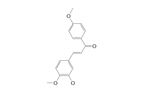 3-(3-Hydroxy-4-methoxyphenyl)-1-(4-methoxyphenyl)prop-2-en-1-one