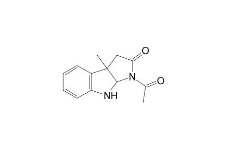 3-acetyl-8b-methyl-3a,4-dihydro-1H-pyrrolo[5,4-b]indol-2-one