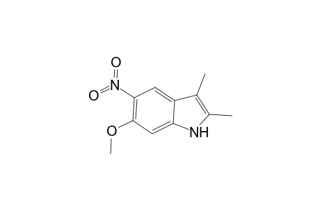 6-Methoxy-2,3-dimethyl-5-nitro-1H-indole