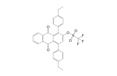 1,4-Bis(4-ethylphenyl)-2-[(trifluoromethyl)sulfonyloxy]anthraquinone