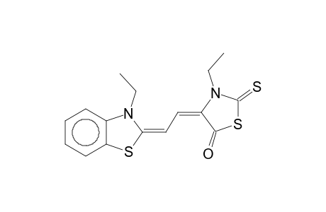 3-Ethyl-2-[2-(3-ethyl-5-oxo-2-thioxo-4-thiazolidinylidene)ethylidene]benzothiazoline