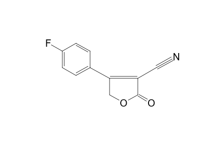 2,5-DIHYDRO-4-(p-FLUOROPHENYL)-2-OXO-3-FURONITRILE