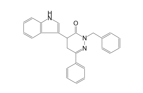 2-benzyl-4-(1H-indol-3-yl)-6-phenyl-4,5-dihydro-3(2H)-pyridazinone