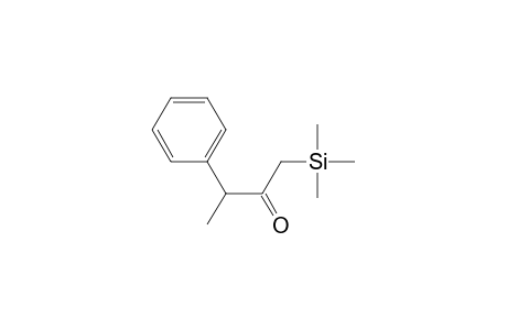 3-Phenyl-1-(trimethylsilyl)butan-2-one