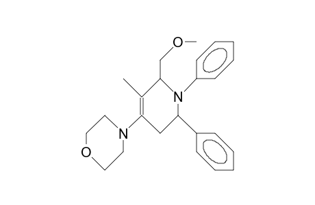 6-Methoxymethyl-5-methyl-4-morpholino-1,2-diphenyl-1,2,3,6-tetrahydro-pyridine