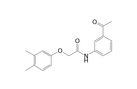 N-(3-Acetylphenyl)-2-(3,4-dimethylphenoxy)acetamide