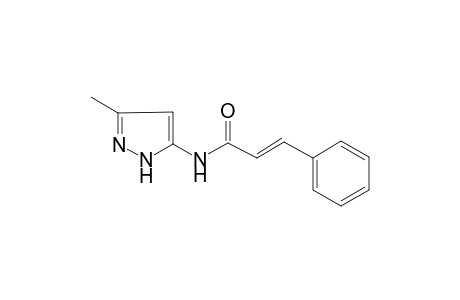 Propenamide, 3-phenyl-N-(3-methyl-5-pyrazolyl)-